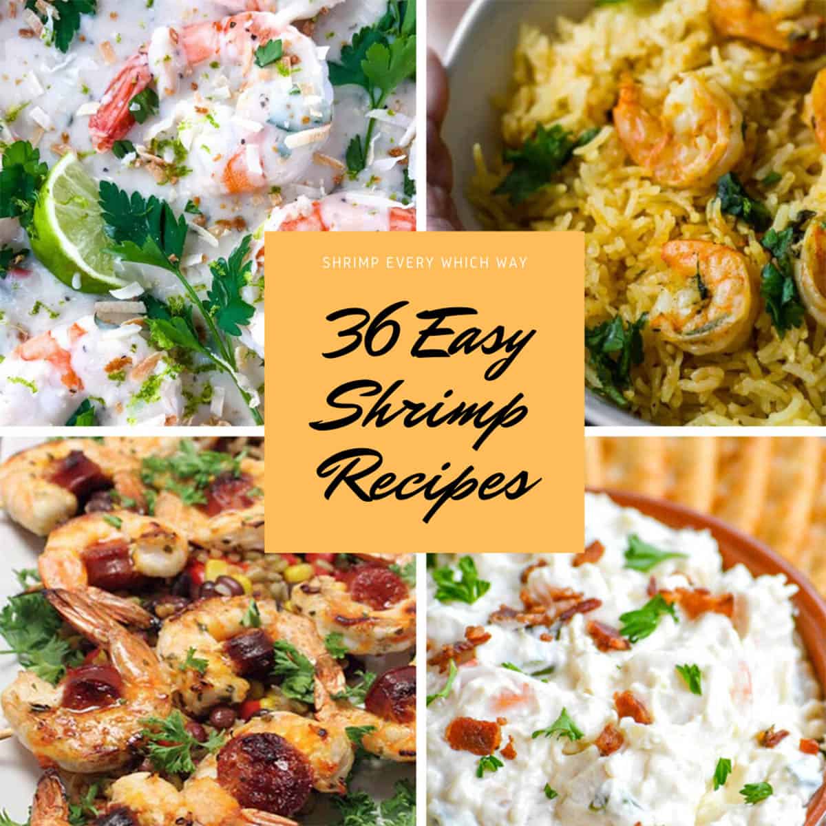 Shrimp every which way recipe roundup