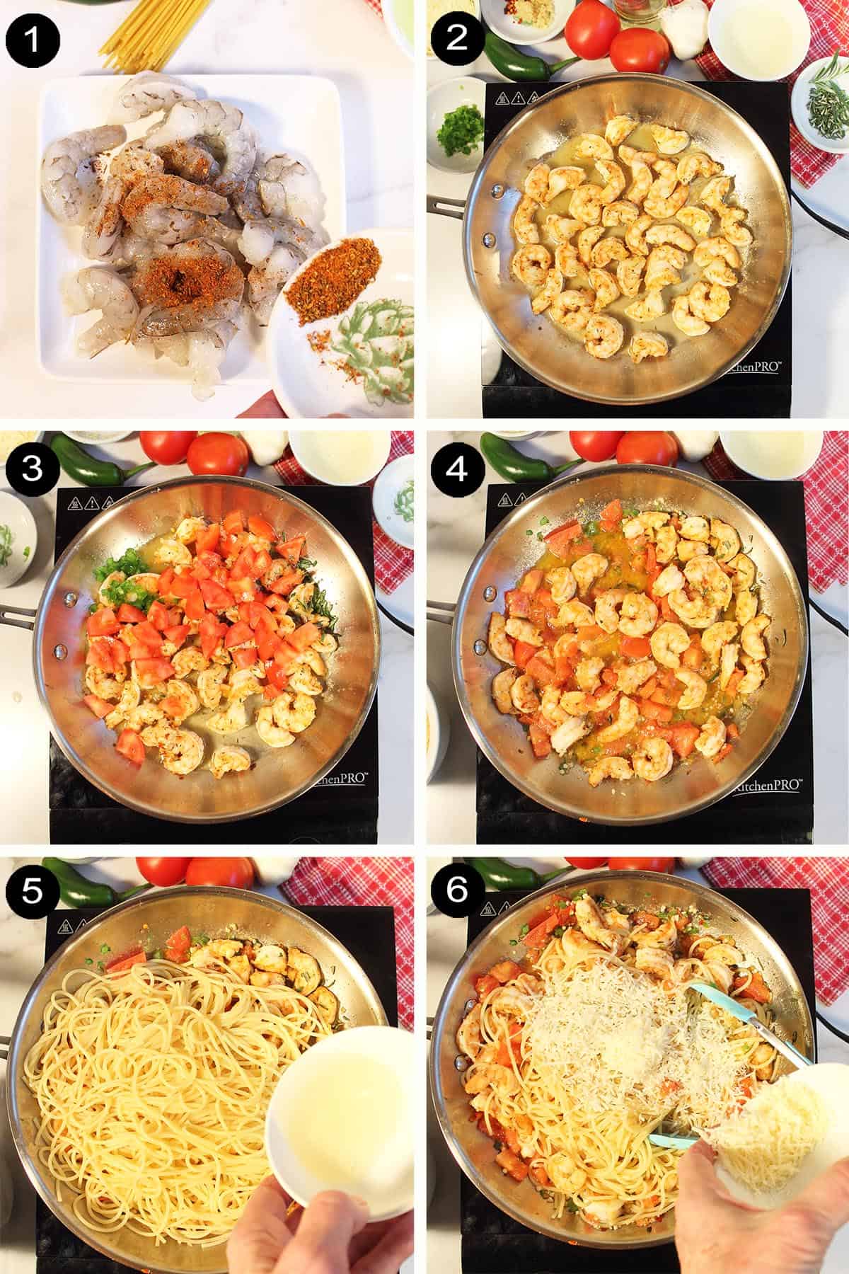 How to Cook Rattlesnake Pasta steps 1-6