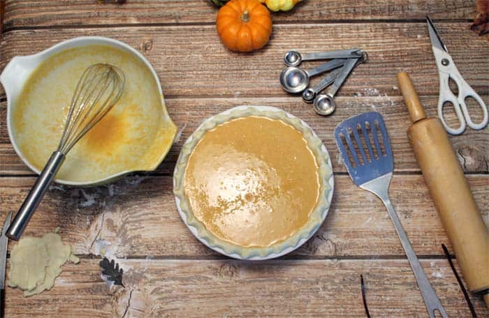 Best Pumpkin Pie ready to bake;