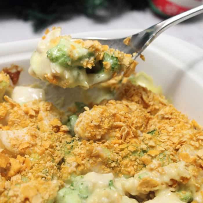 Chicken Broccoli Casserole square | 2 Cookin Mamas