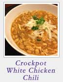 Crockpot White Chicken Chili
