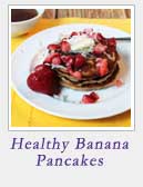 Healthy Banana Pancakes