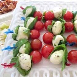 Caprese Skewers square