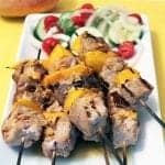 Seared Tuna and Mango Kabobs square