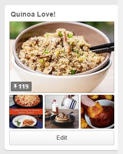 Quinoa Pinterest board