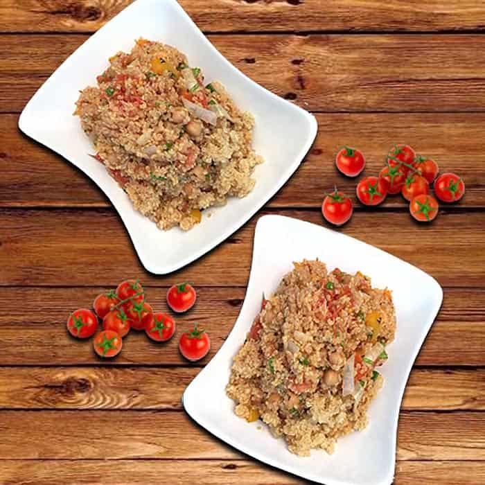 Quinoa with Roasted Vegetables square 1 | 2 Cookin Mamas