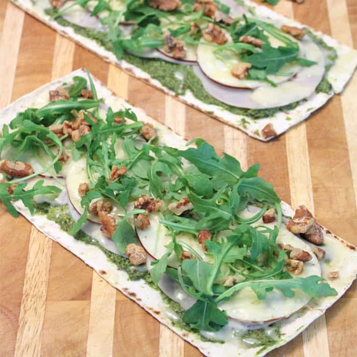 Turkey Apple Walnut Flatbread square 2
