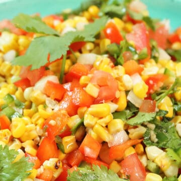 Closeup of salad in bowl.