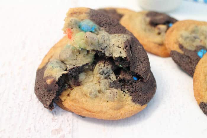 Chocolate Chip Peanut Butter Cookies 7 | 2 Cookin Mamas