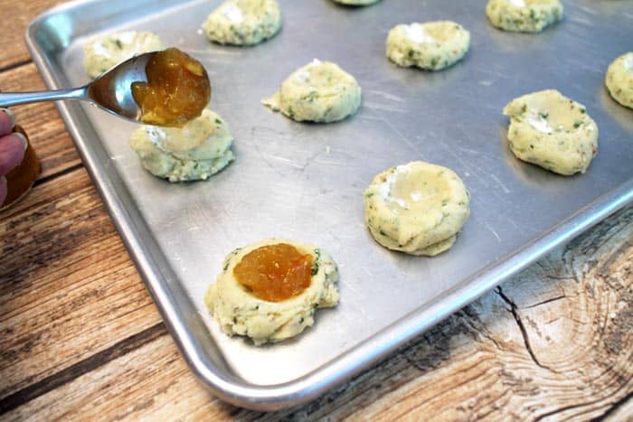 Lemon Basil Marmalade Cookies a dab of marmalade | 2 Cookin Mamas