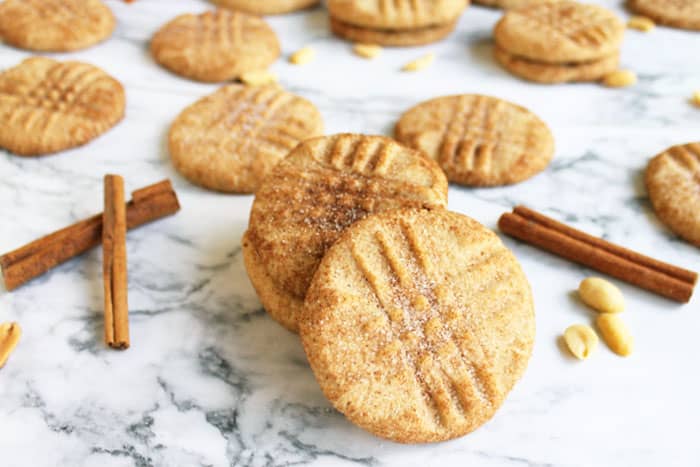 Peanut Butter Snickerdoodles 1 | 2 Cookin Mamas