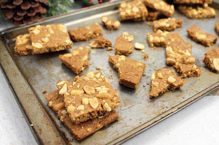 Peanut Brittle Cookies 2 | 2 Cookin Mamas