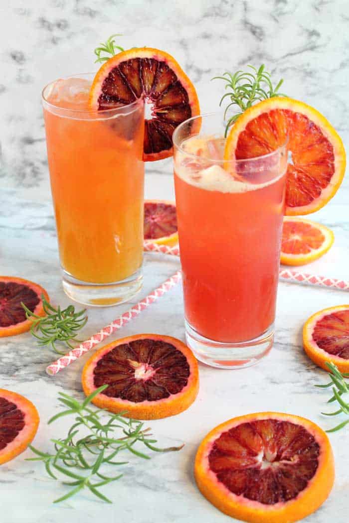 Blood Orange Cocktail / Island Breeze tall | 2 Cookin Mamas