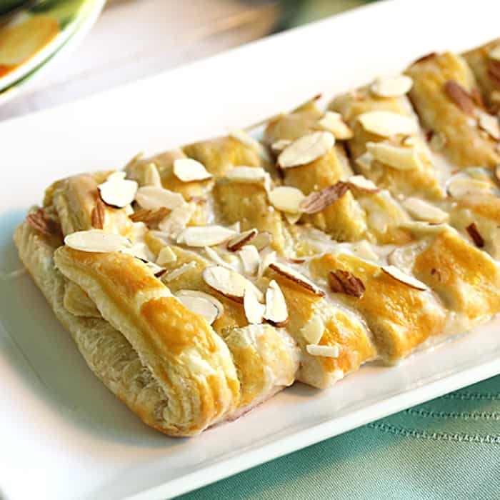 Almond Danish Braid 2 | 2 Cookin Mamas
