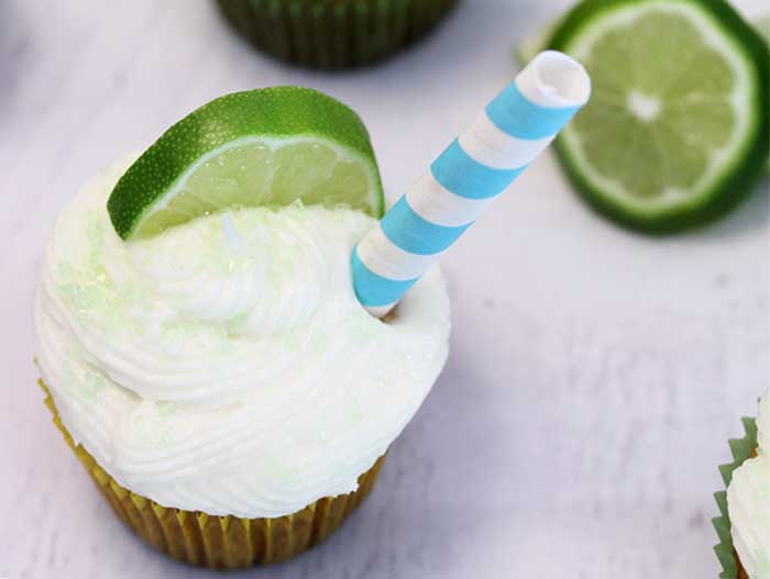 Easy Tequila Lime Cupcakes with Margarita Frosting 3 | 2 Cookin Mamas
