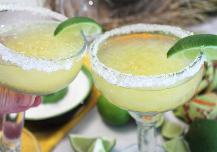 Margaritas on the rocks cheers | 2 Cookin Mamas