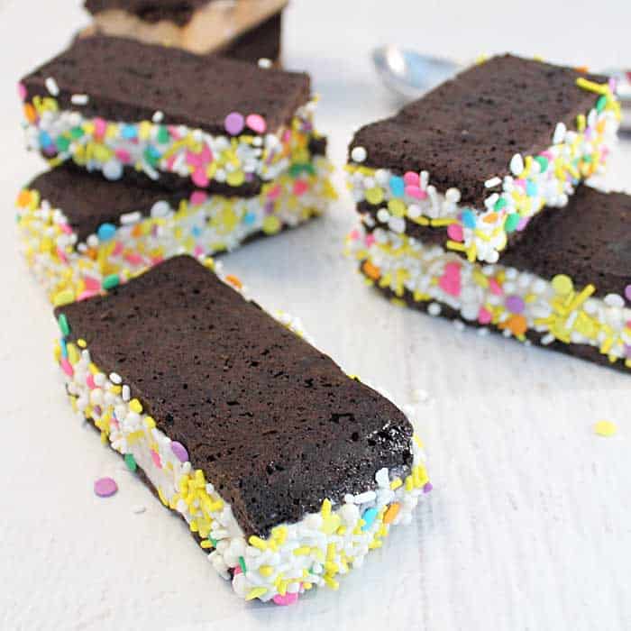 Homemade Ice Cream Sandwiches square