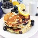 Lemon Blueberry Pancakes square