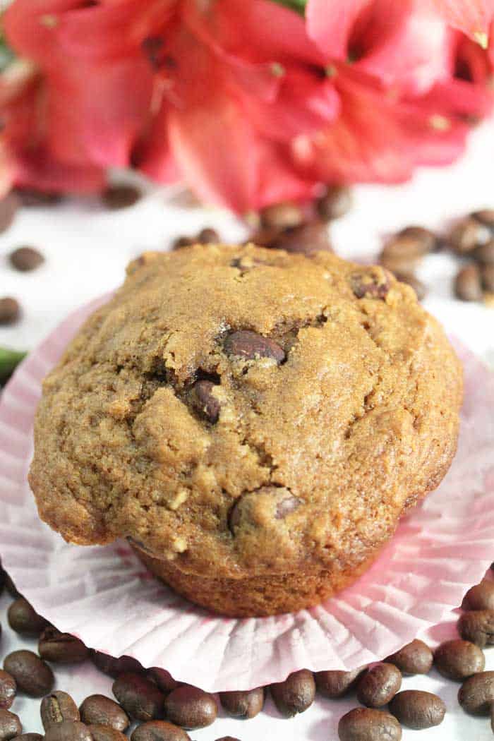 Espresso Chocolate Chip Muffins single