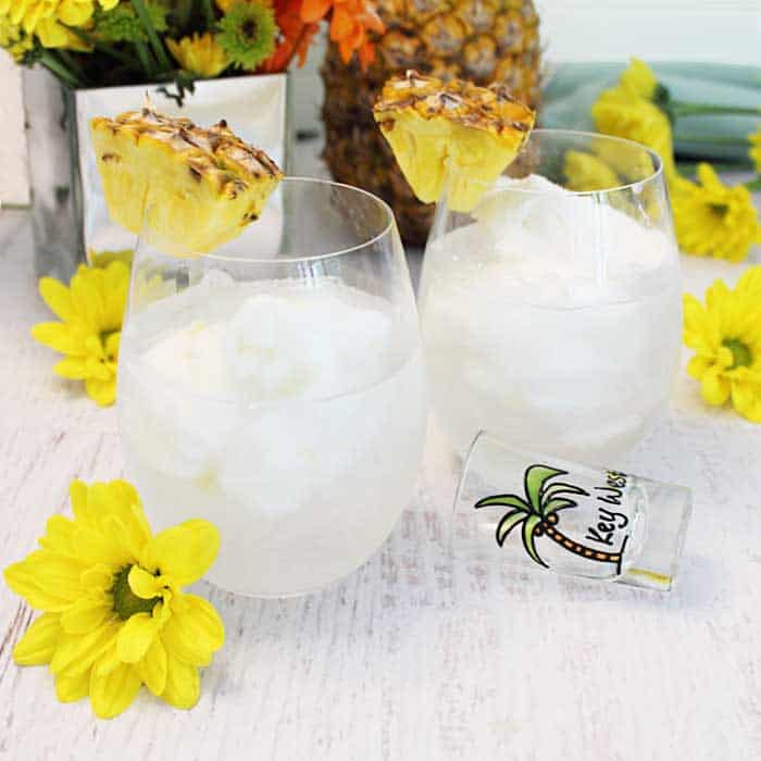 Malibu Pineapple Sgroppino square