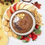 Healthy Chocolate Yogurt Hummus square