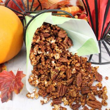 Pumpkin Caramel Popcorn square 1
