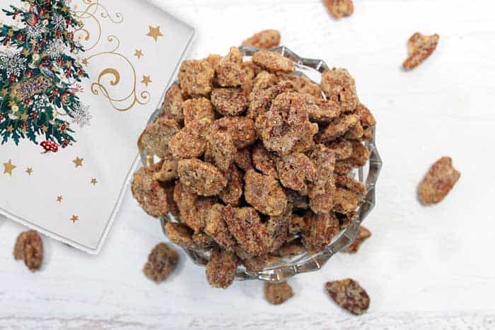 Candied Pecans overhead