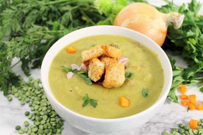 Instant Pot Split Pea Soup single