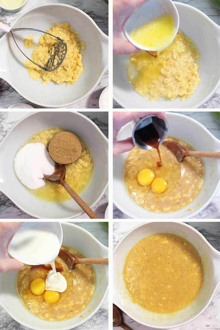 How to make muffins Steps 1-6