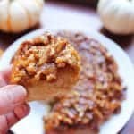 Single sticky bun square.