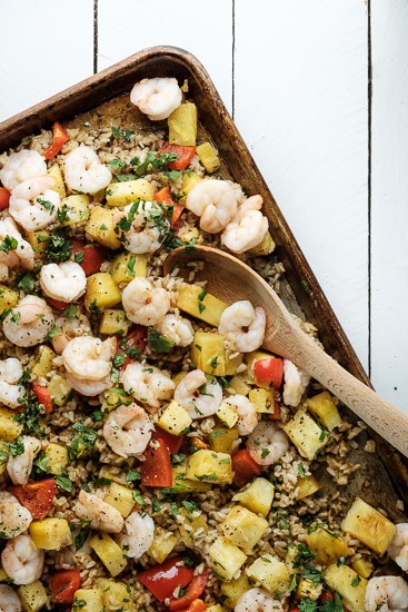Image for Sheet Pan Shrimp with Pineapple