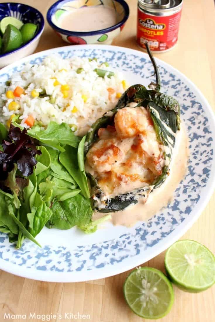 Image for Shrimp Chile Rellenos