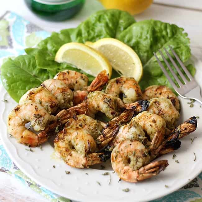 Image for Grilled Pesto Shrimp Skewers