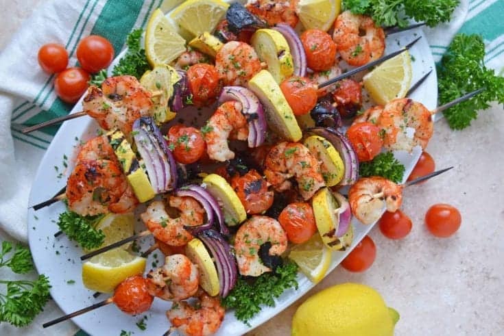 Image for Garlic Shrimp Kabobs