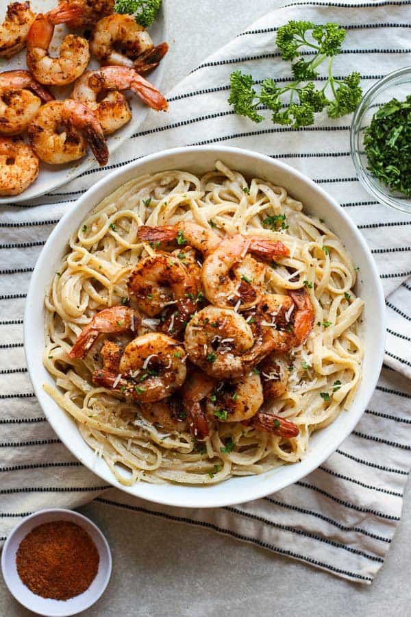 Image for Blackened Shrimp Pasta
