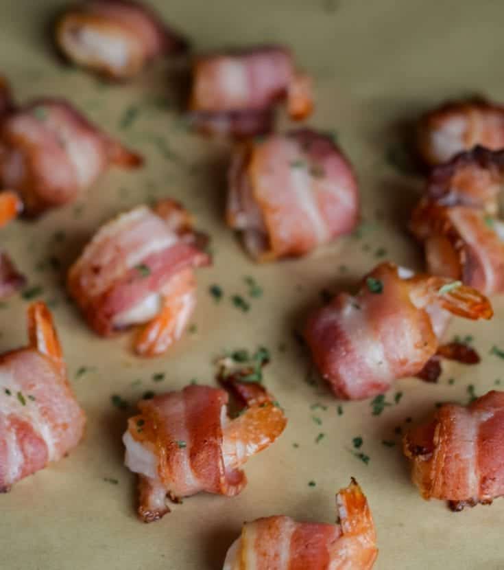 Image for Air Fryer Bacon Wrapped Shrimp (Ninja Foodi) - Air Fryer Fanatics