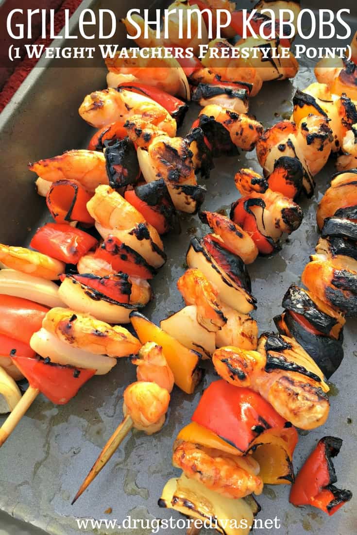 Image for Grilled Shrimp Kabobs (1 Weight Watchers Freestyle Point)