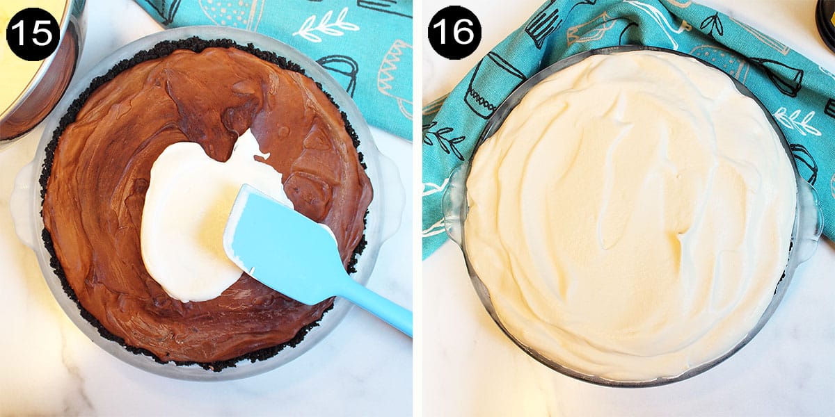 Adding cream layer.