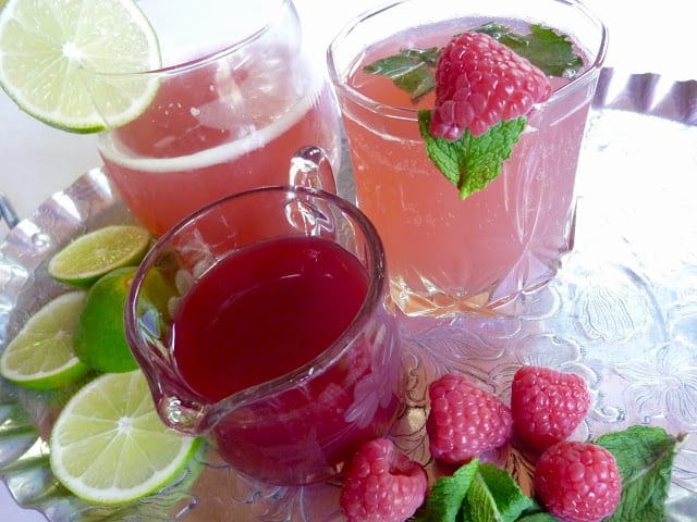 Image for Rhubarb Raspberry Gin Fizz and a Summer Cocktail Book