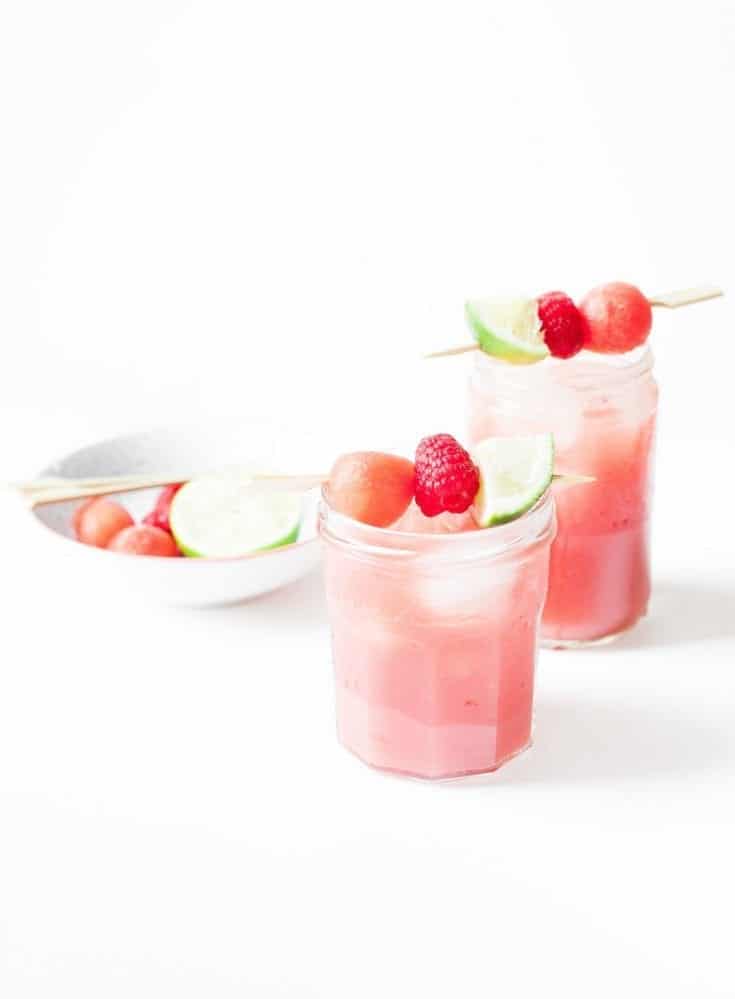 Image for Watermelon Raspberry Agua Fresca
