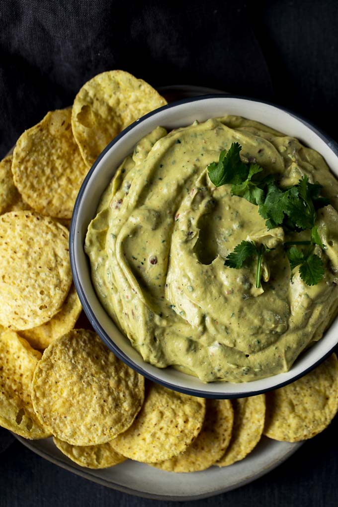 Image for Avocado Dip Recipe (Avocado Crema)