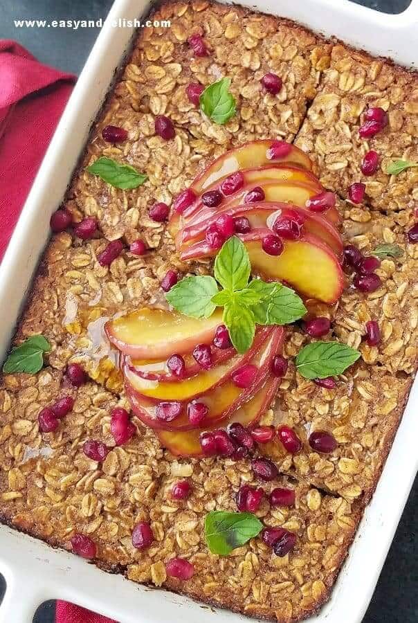 Image for Make-Ahead Apple Spice Baked Oatmeal