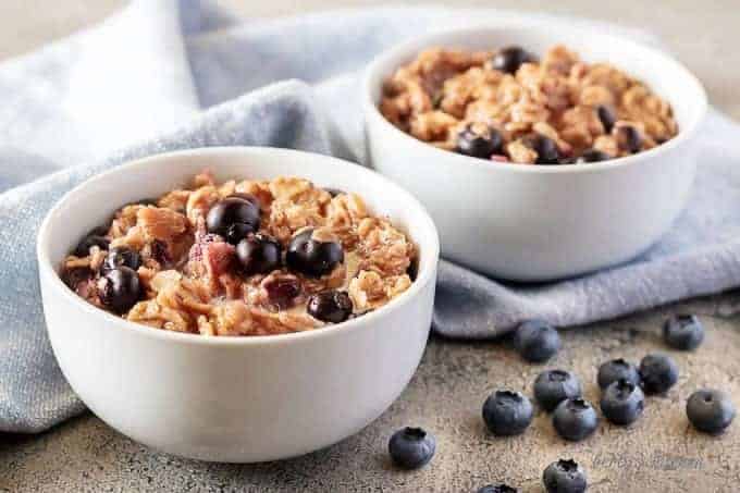 Image for Homemade Blueberry Oatmeal For Two