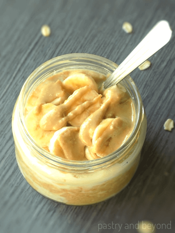Image for Peanut Butter Banana Overnight Oats