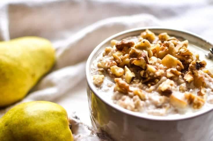 Image for Spiced Vanilla Pear Oatmeal