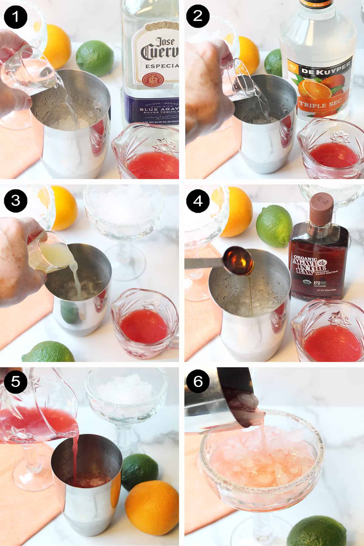 How to make a blood orange cocktail.