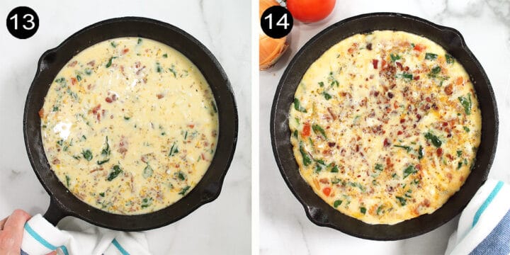 Stovetop steps.