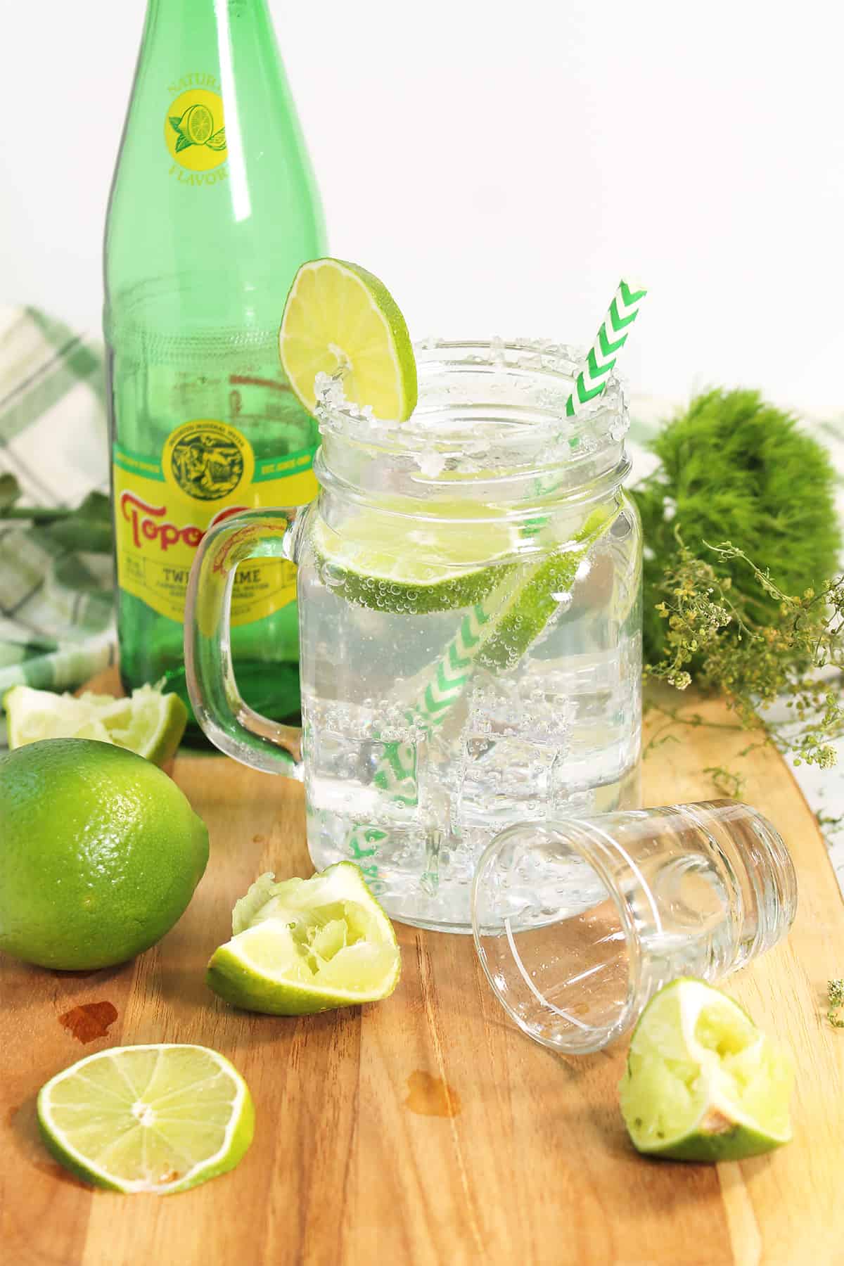 Texas Ranch Water Drink with Topo Chico Mineral Water.