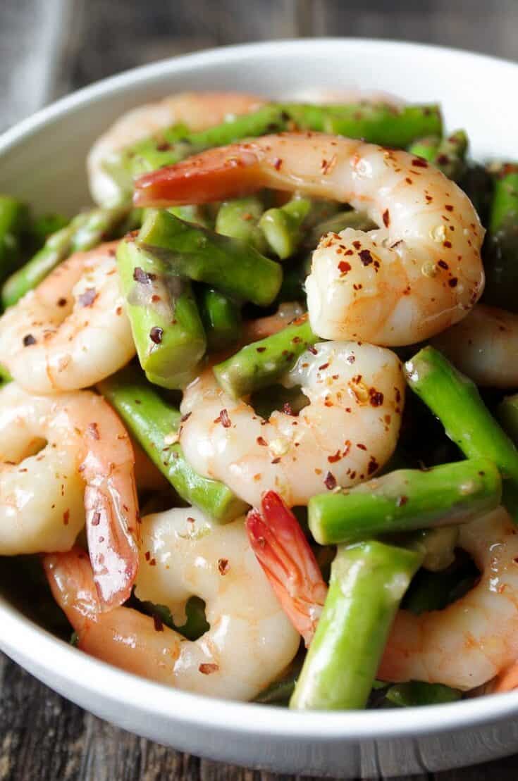 Image for Shrimp and Asparagus Stir Fry