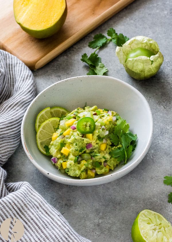 Image for Mango Tomatillo Guacamole
